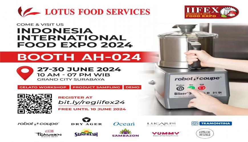 INDONESIA INTERNATIONAL FOOD EXPO (IIFEX) SURABAYA 2024  