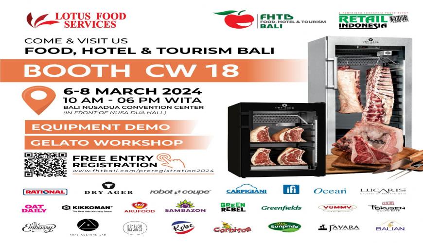 Food Hotel and Tourism Bali 2024