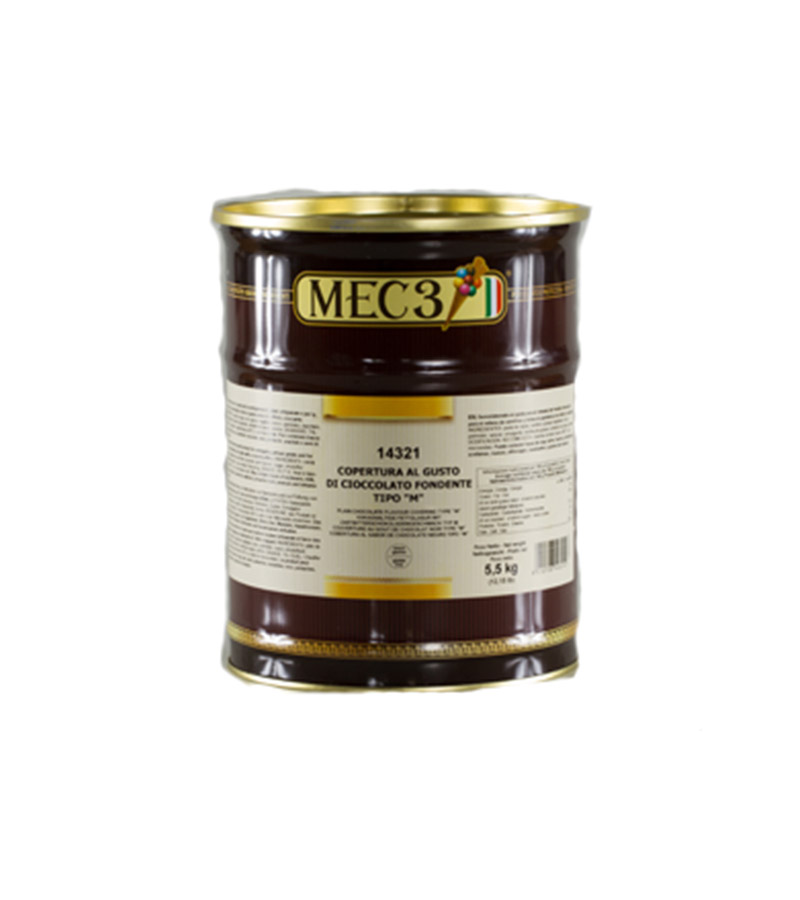 Mec3 - Chocolate Fondente Tipo M - 5.5 kg