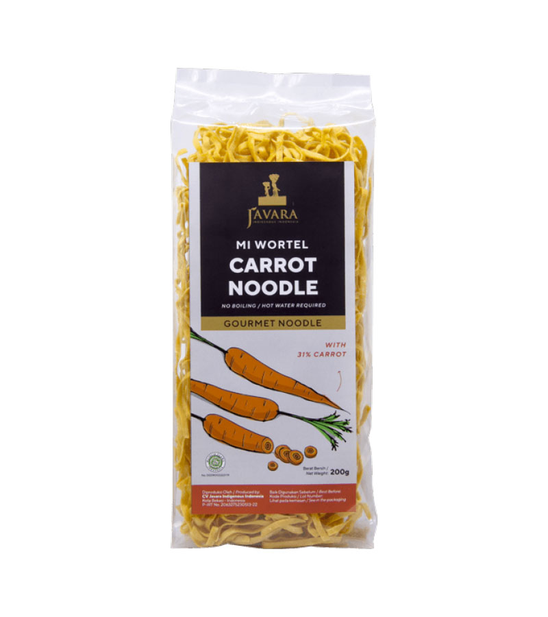 Javara Carrot Noodle - Mi Wortel