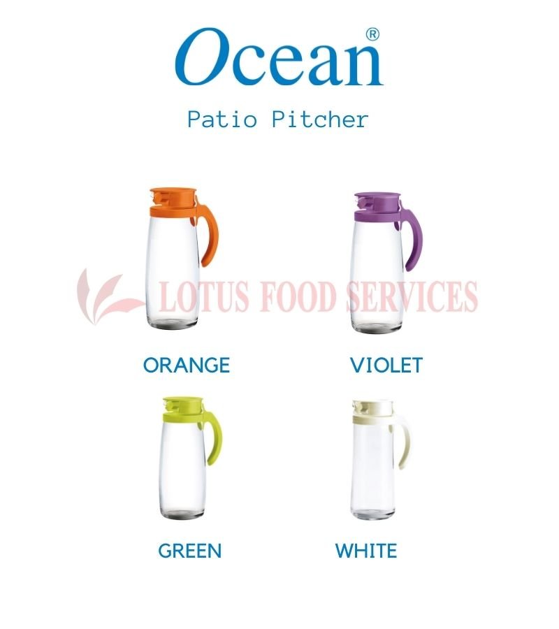 Ocean Divano Pitcher - Green 1660 ml - Lotus Food Services - F&B and ...